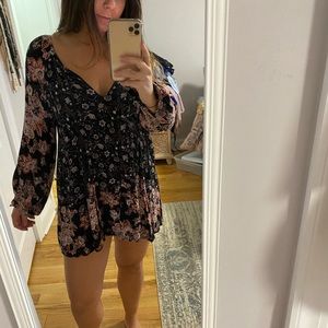 Fantastic Free People floral tunic dress!